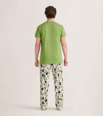 May the Forest Be With You Men's Stretch Cotton Pajama Pants