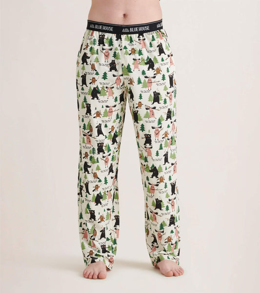 Pantalon de pyjama en jersey pour homme – « May The Forest Be With You »