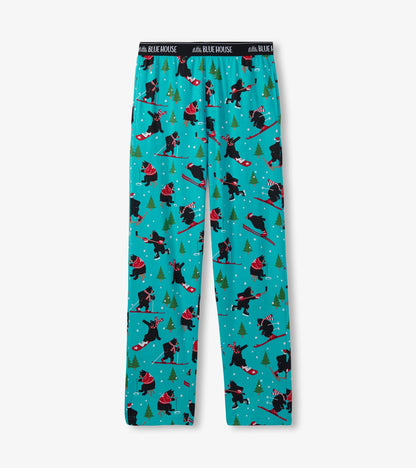 Pantalon de pyjama pour homme – Sports d’hiver dans la nature