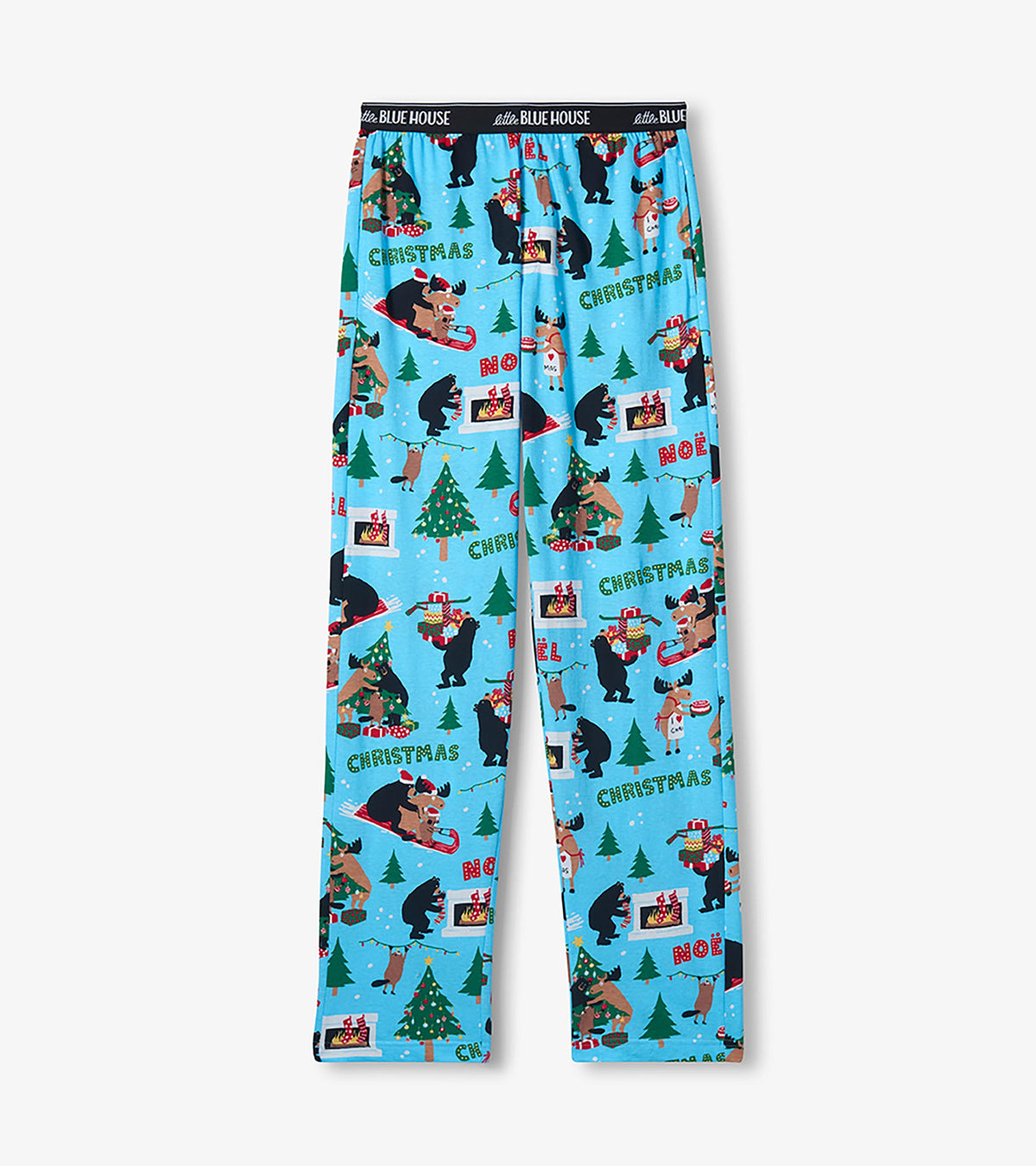 Pantalon de pyjama pour homme – Animaux sauvages de Noël