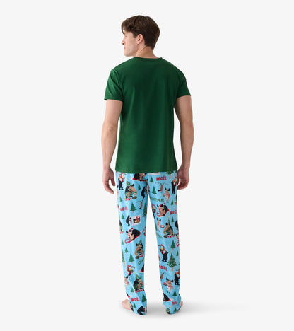 Pantalon de pyjama pour homme – Animaux sauvages de Noël