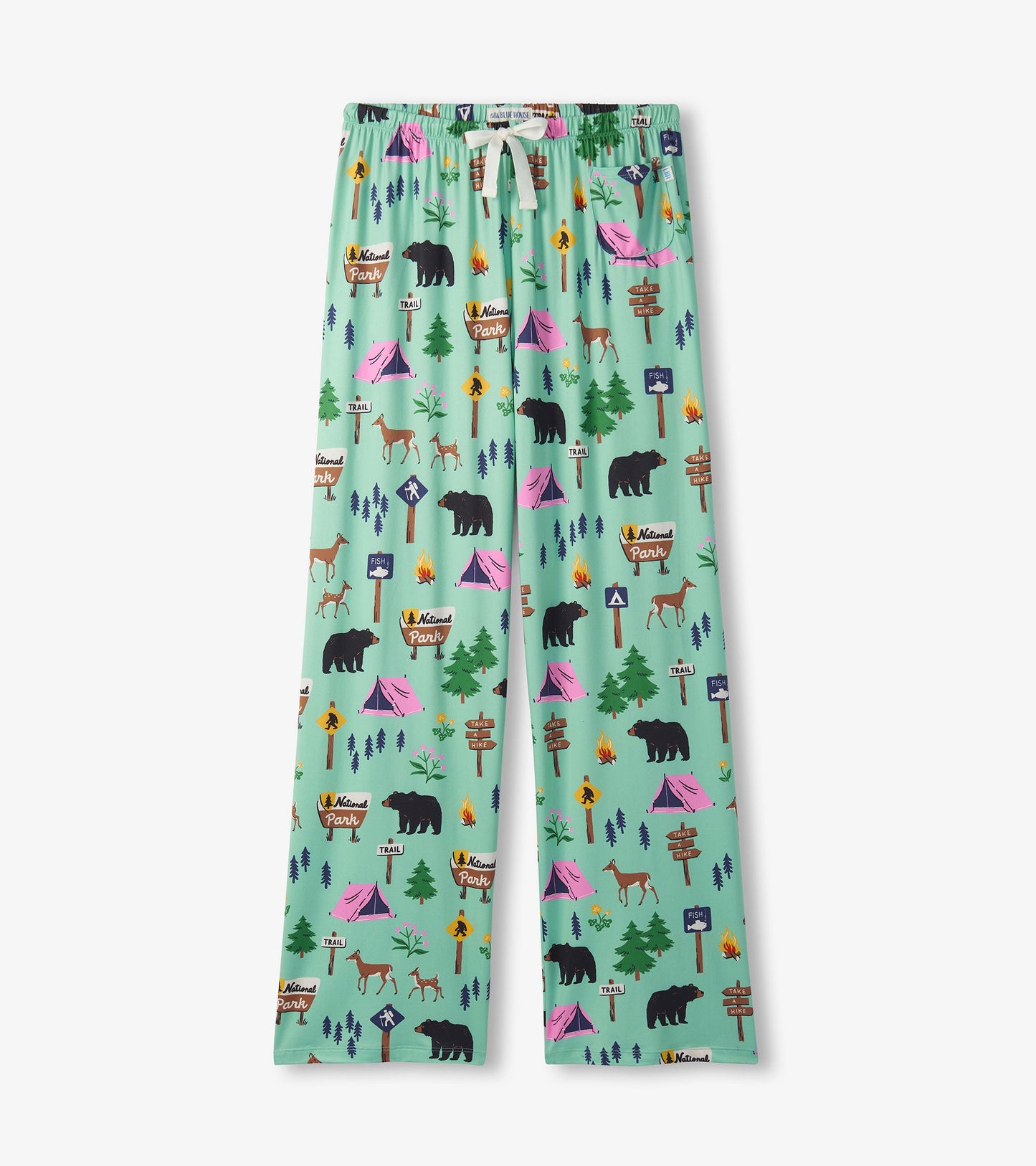 Pantalon de pyjama en jersey pour femme – Sentier de randonnée