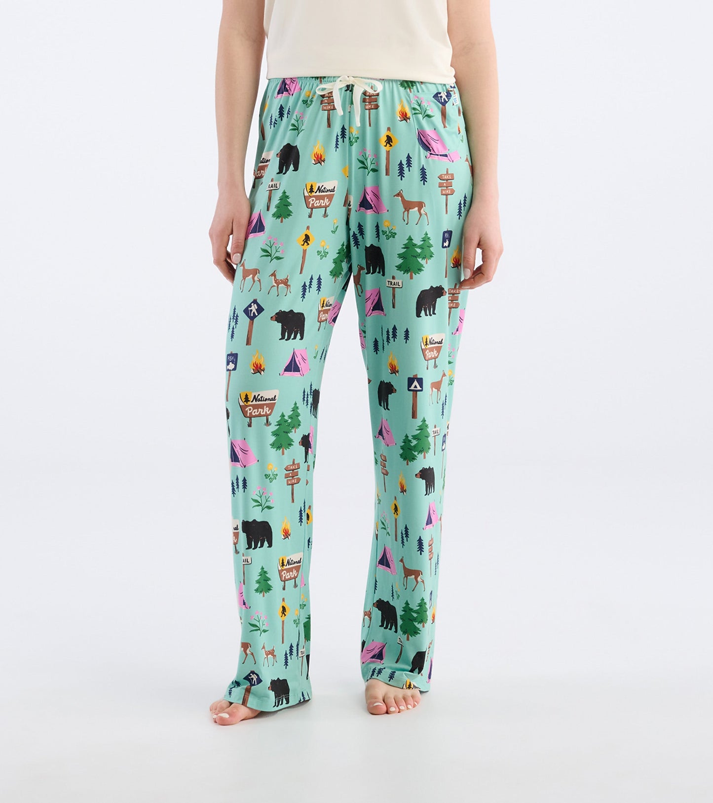 Pantalon de pyjama en jersey pour femme – Sentier de randonnée