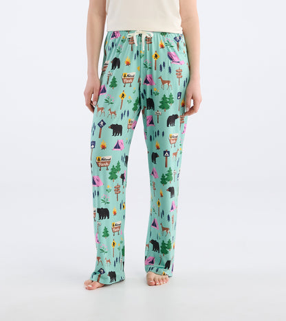 Pantalon de pyjama en jersey pour femme – Sentier de randonnée