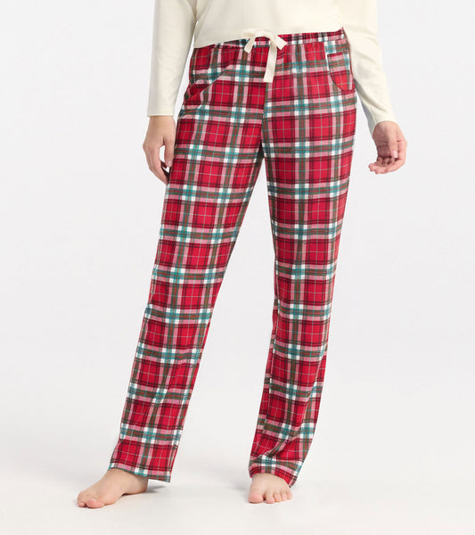 Pantalon de pyjama en tricot de polyester – Tartan des fêtes