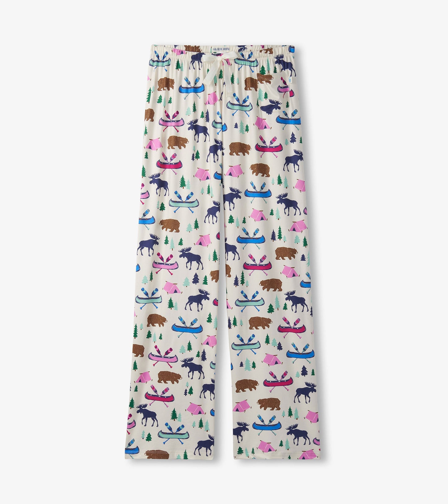 Pantalon de pyjama en jersey pour femme – Camping sauvage