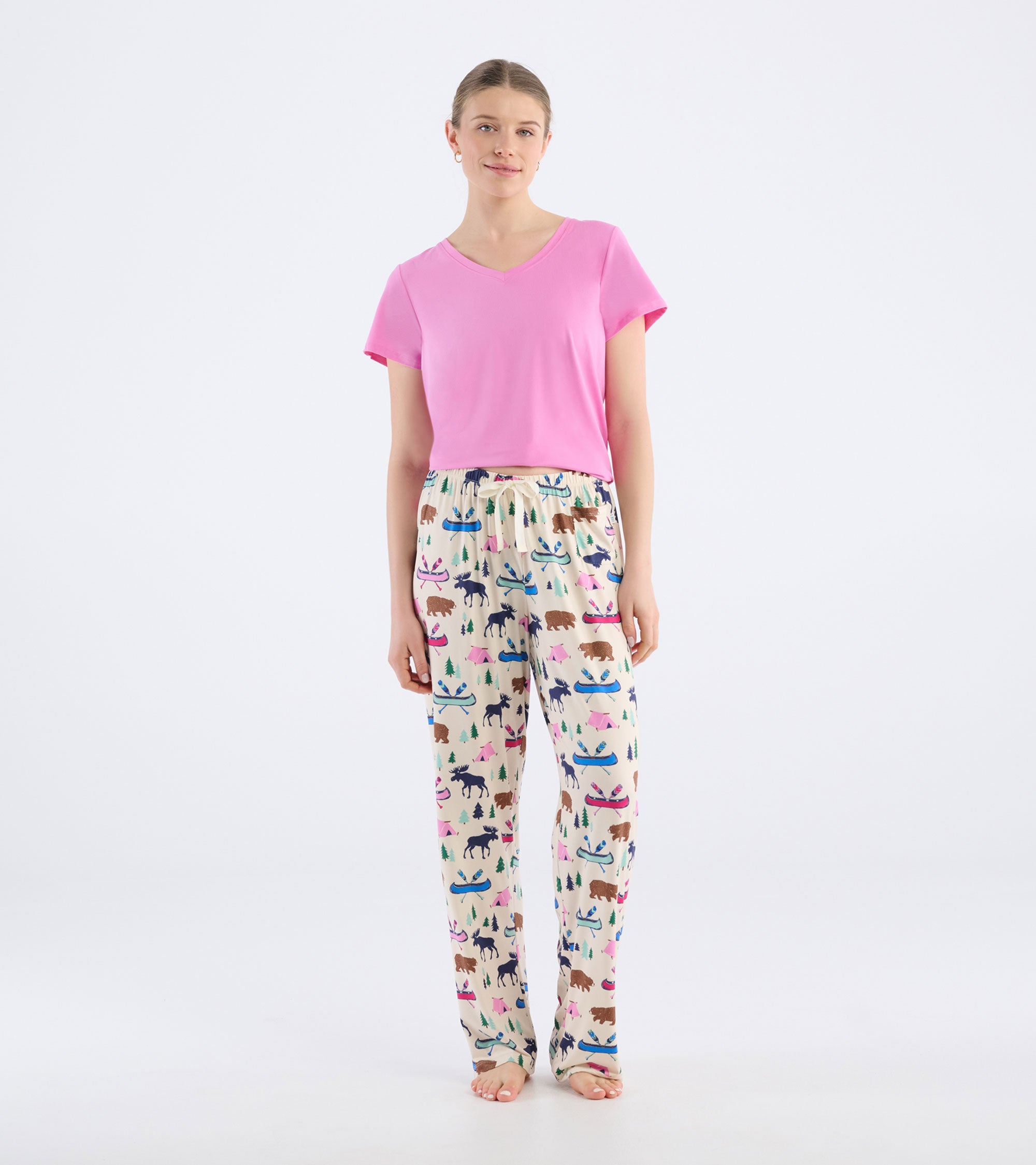 Women's Sketch Country Polyknit Pajama Pants