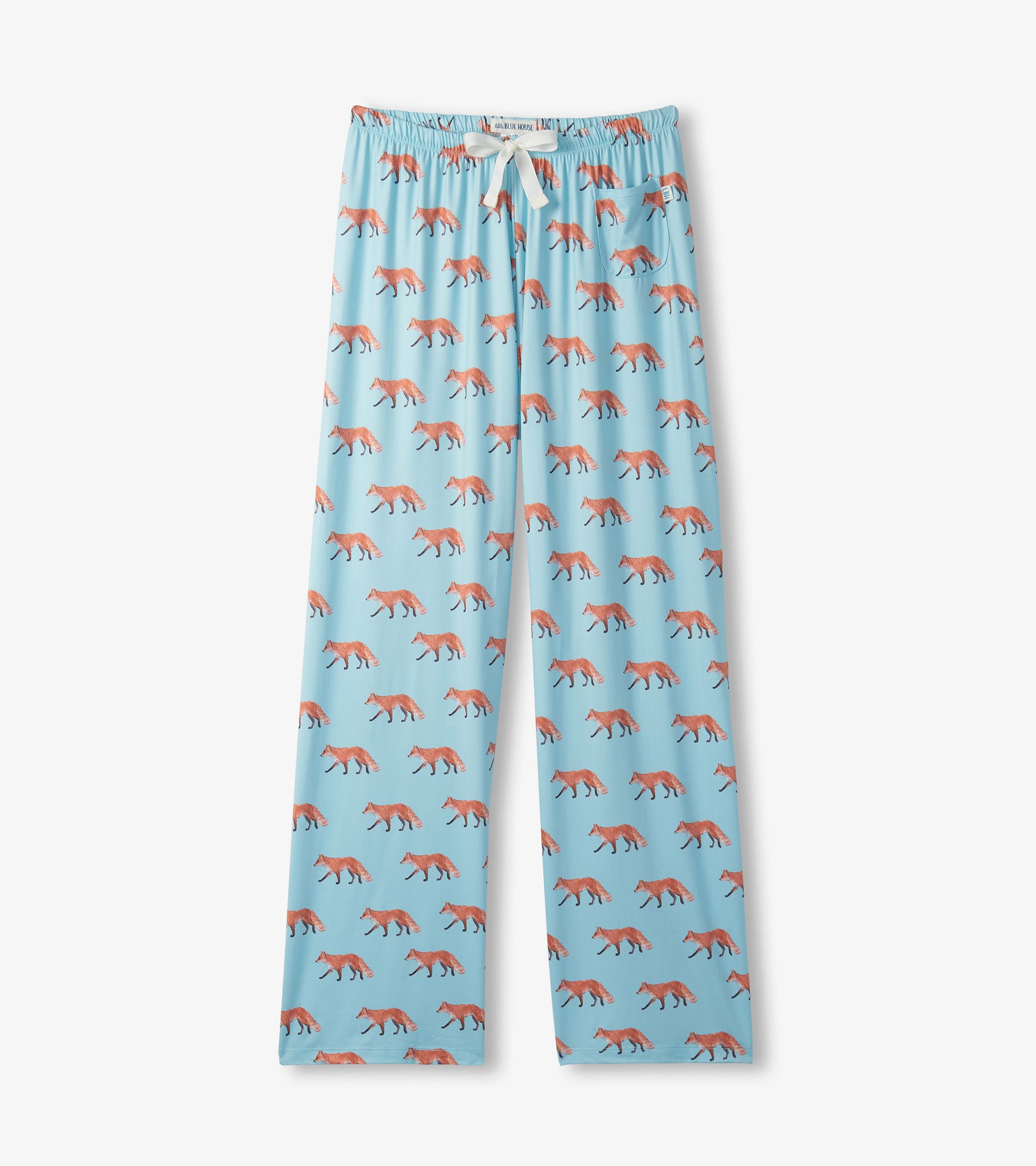 Women's Watercolour Foxes Polyknit Pajama Pants