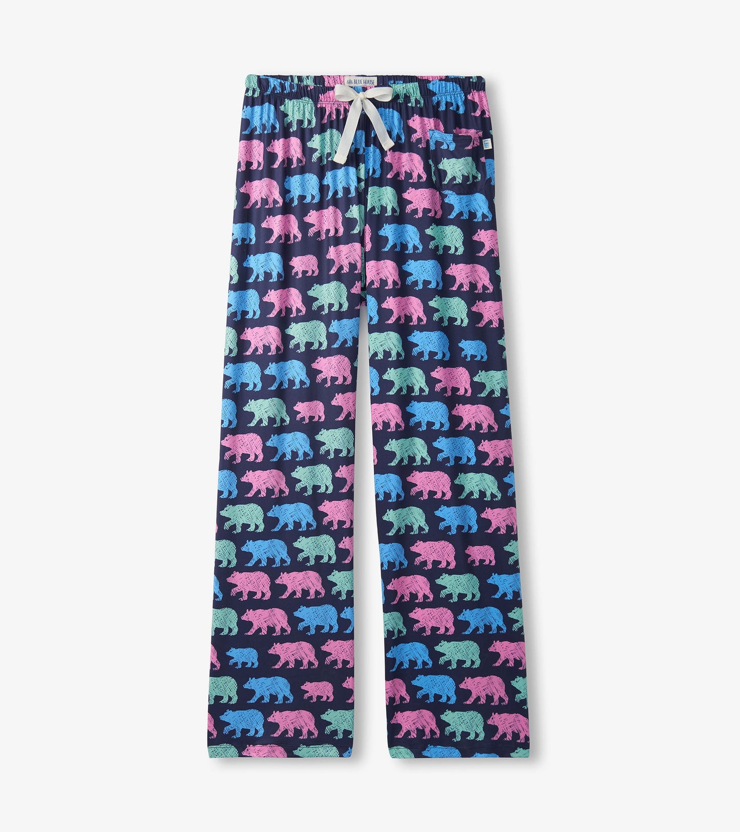 Pantalon de pyjama en jersey pour femme – Ours campagnards