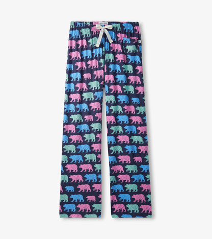 Pantalon de pyjama en jersey pour femme – Ours campagnards