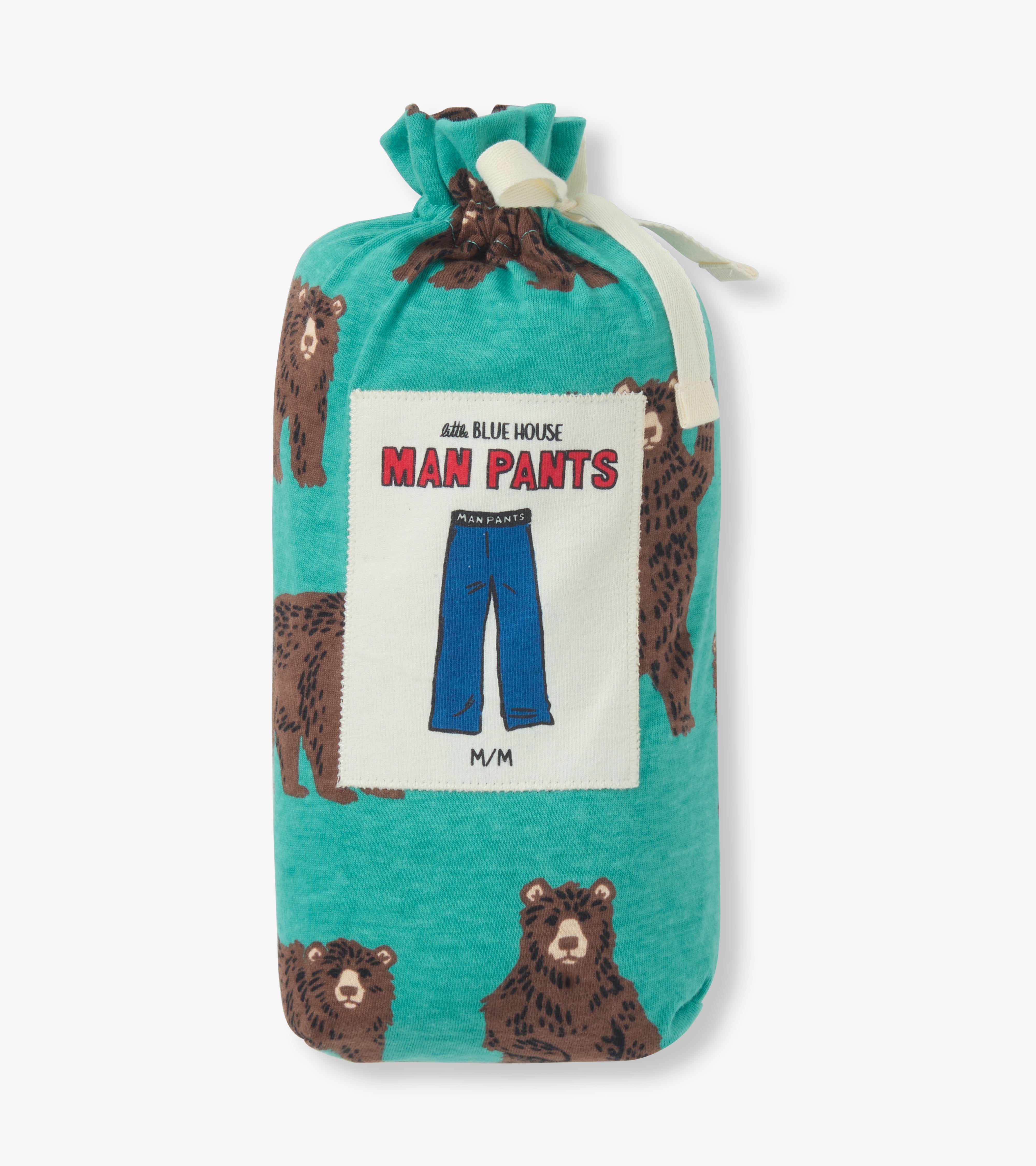 Men's Brown Bears Man Pants