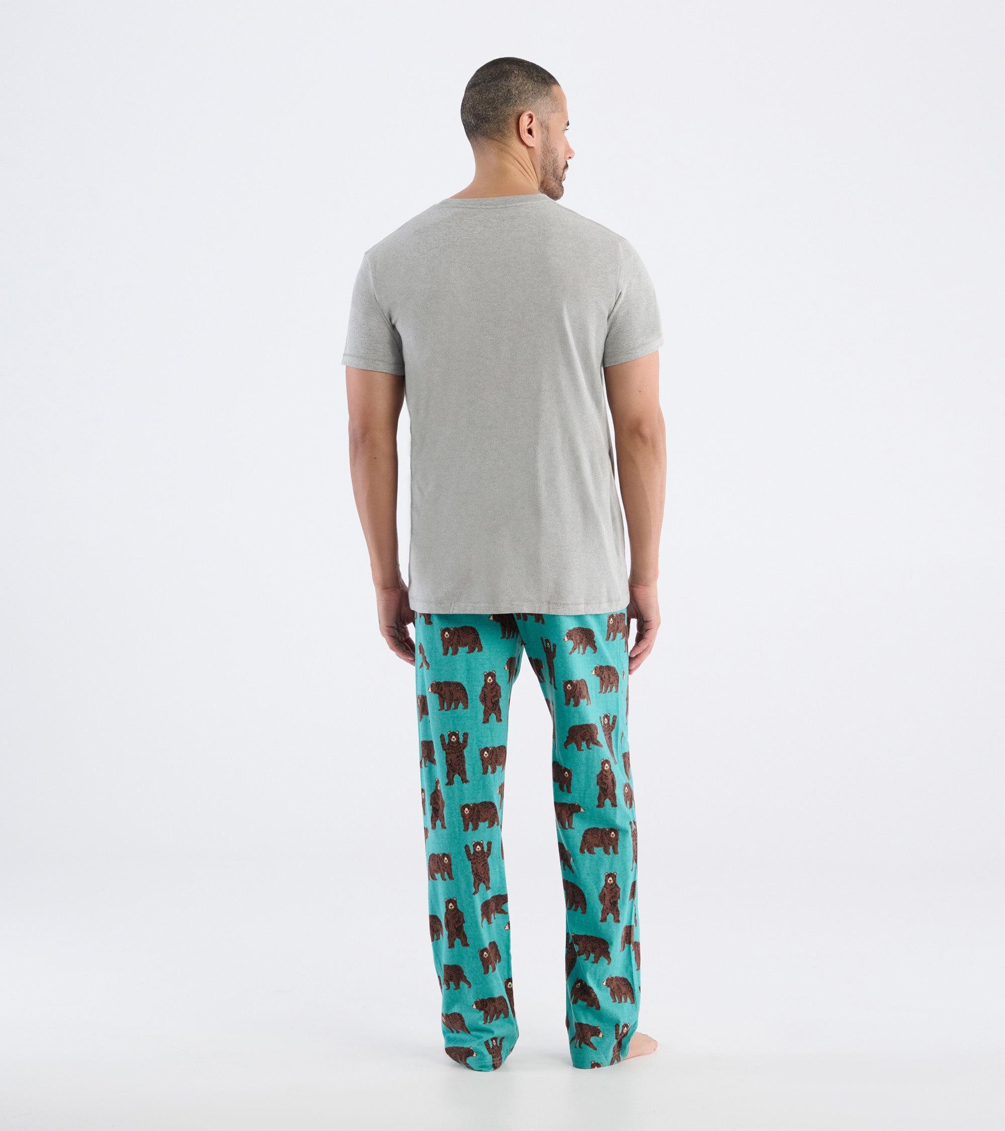 Men's Brown Bears Man Pants