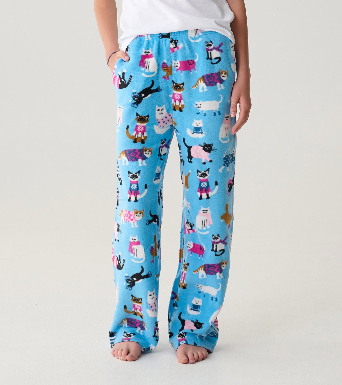 Adult Sweater Cats Polar Pants