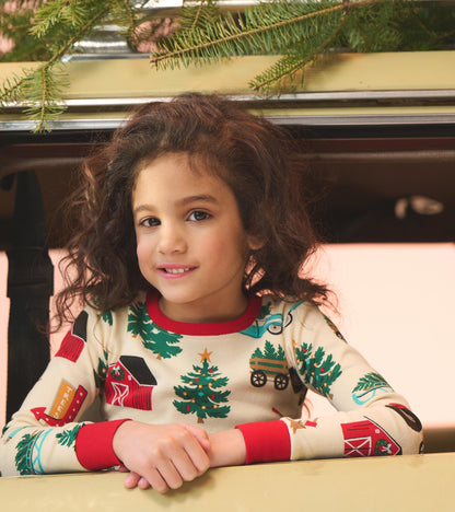 Pyjama pour enfant – Ferme d’arbres de Noël