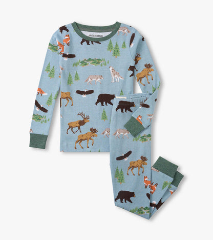 Pyjama pour enfant – Nature sauvage nordique