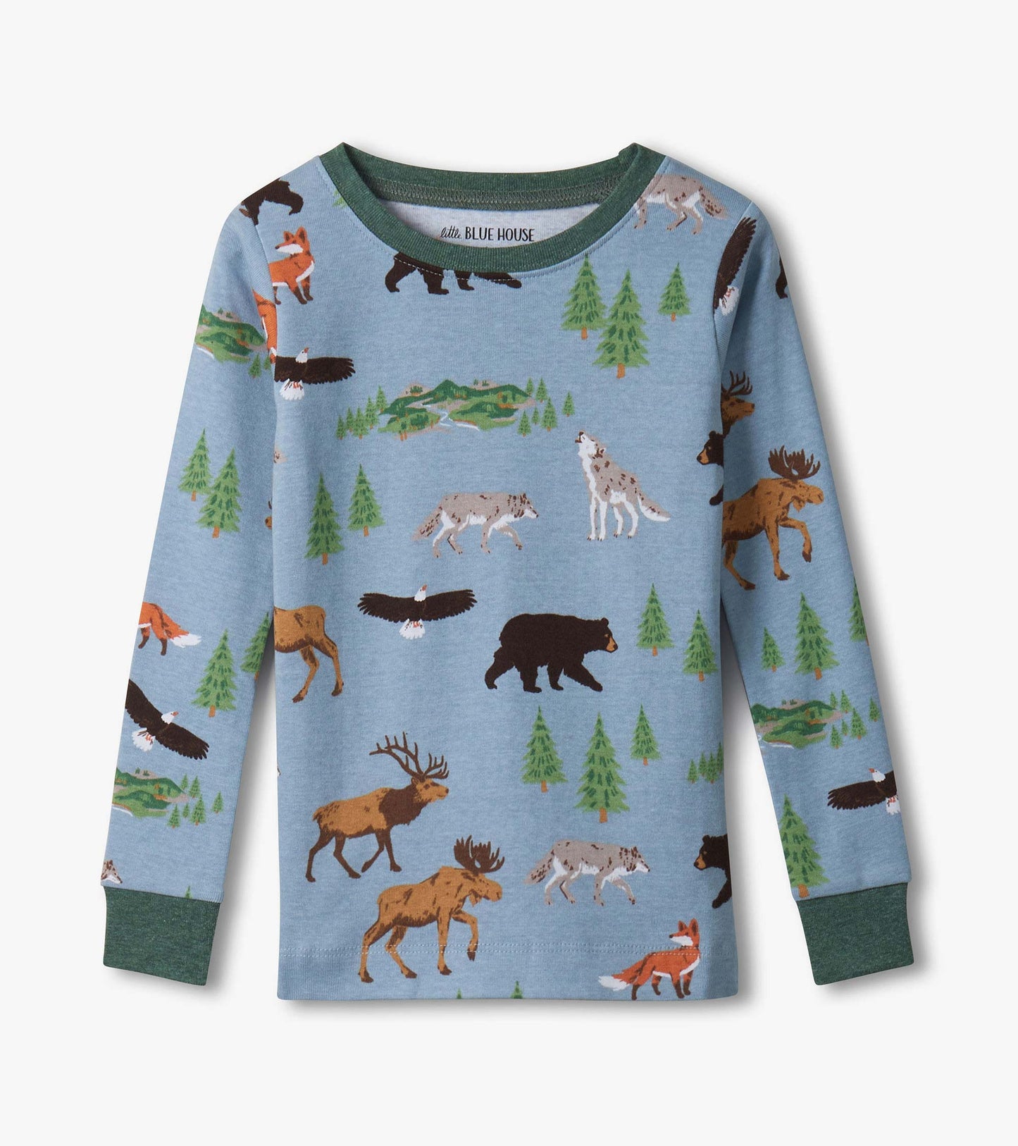 Pyjama pour enfant – Nature sauvage nordique