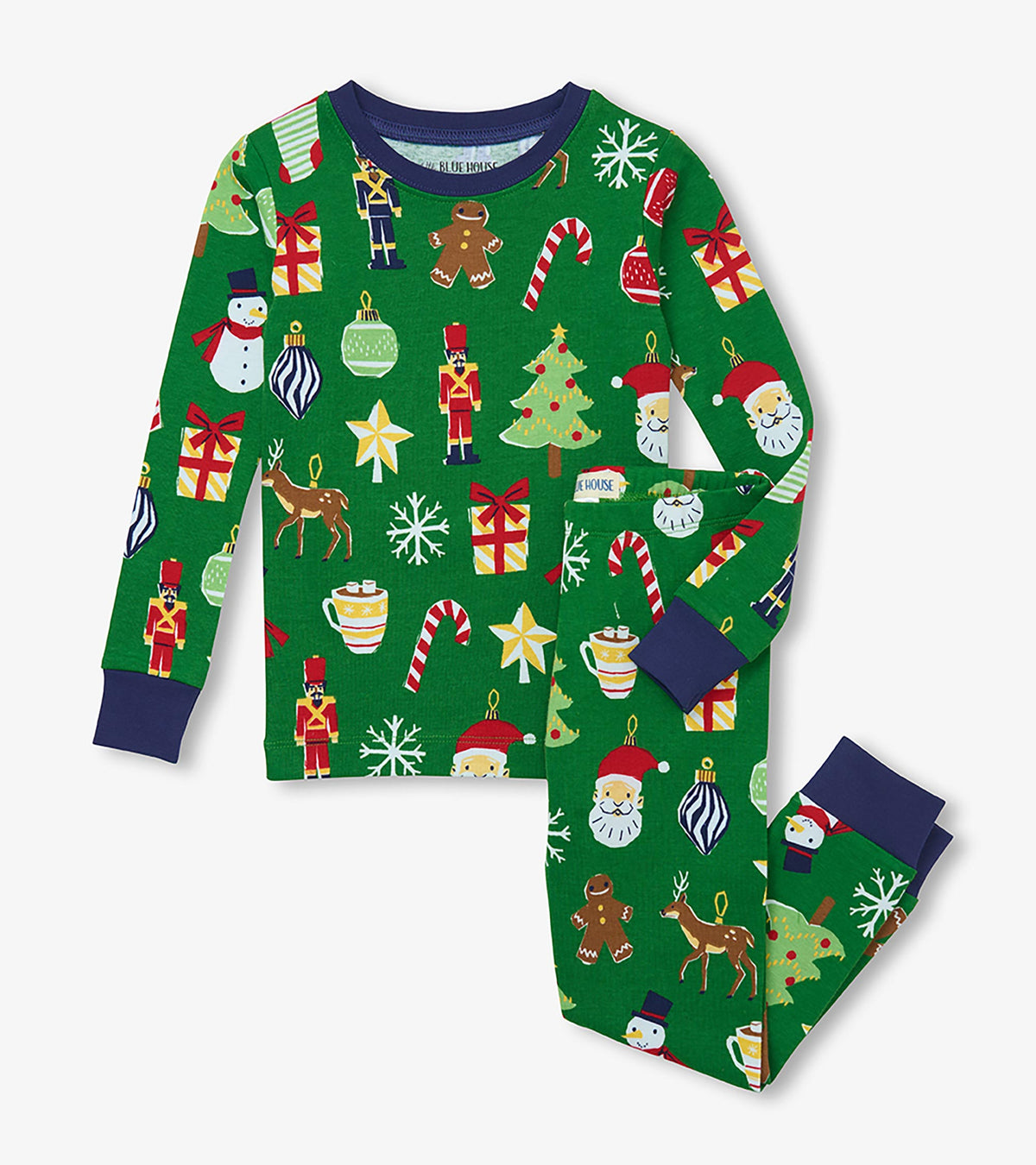 Pyjama pour enfant – Collage de motifs des fêtes