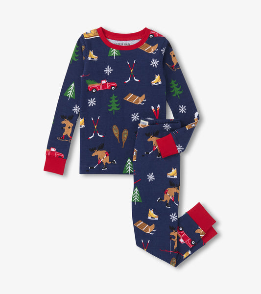 Pyjama pour enfant – Chalet d’hiver