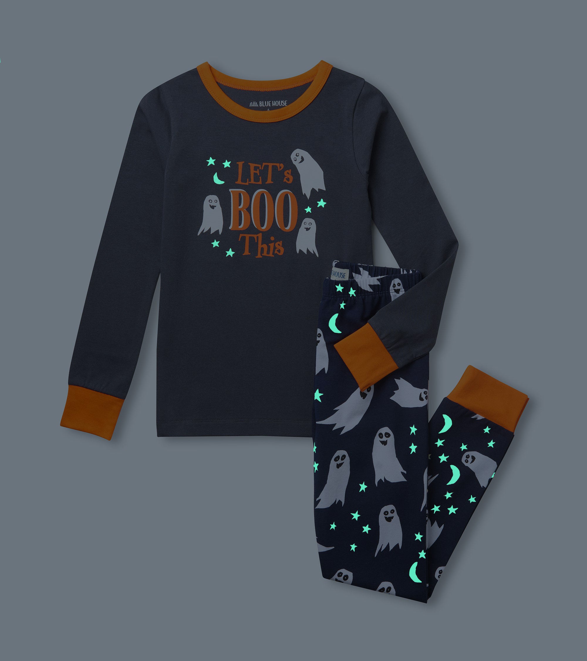 Kids Let's Boo This Pajama Set