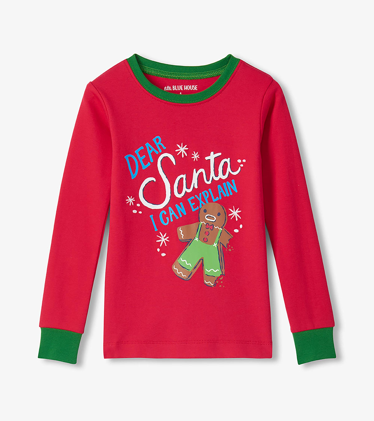Kids Dear Santa Pajama Set