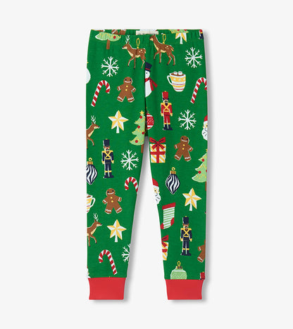 Kids Dear Santa Pajama Set