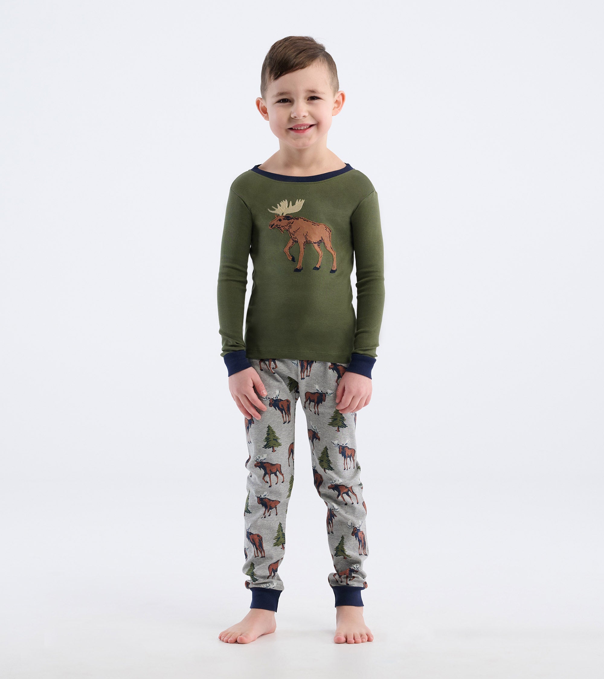 Pyjama pour enfant – Orignal en liberté