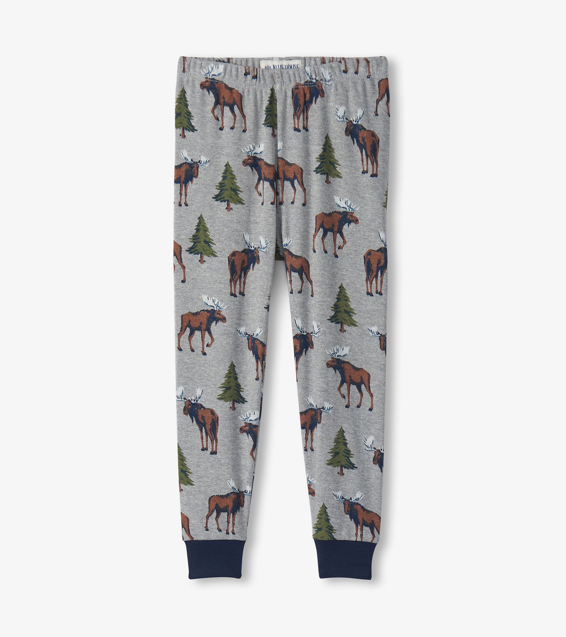 Boys Wild Moose Pajama Set