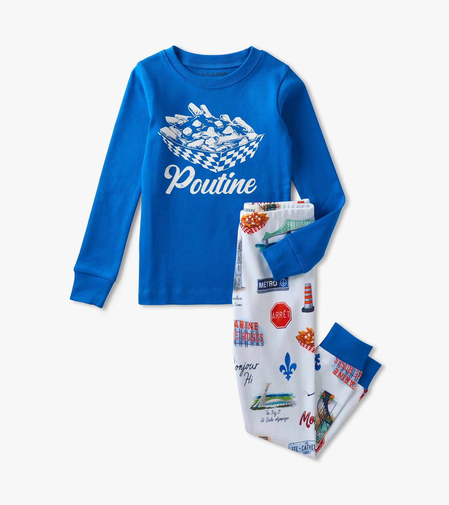 Pyjama pour enfant – Montréal, poutine