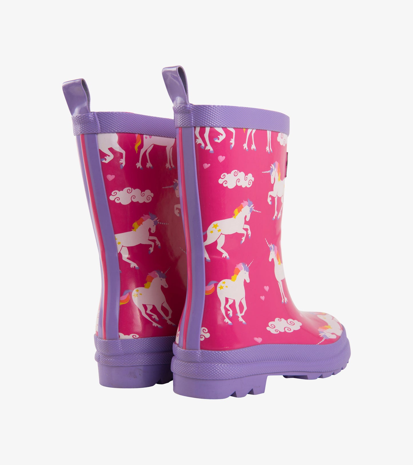 Bottes de pluie – Licorne et arc-en-ciel