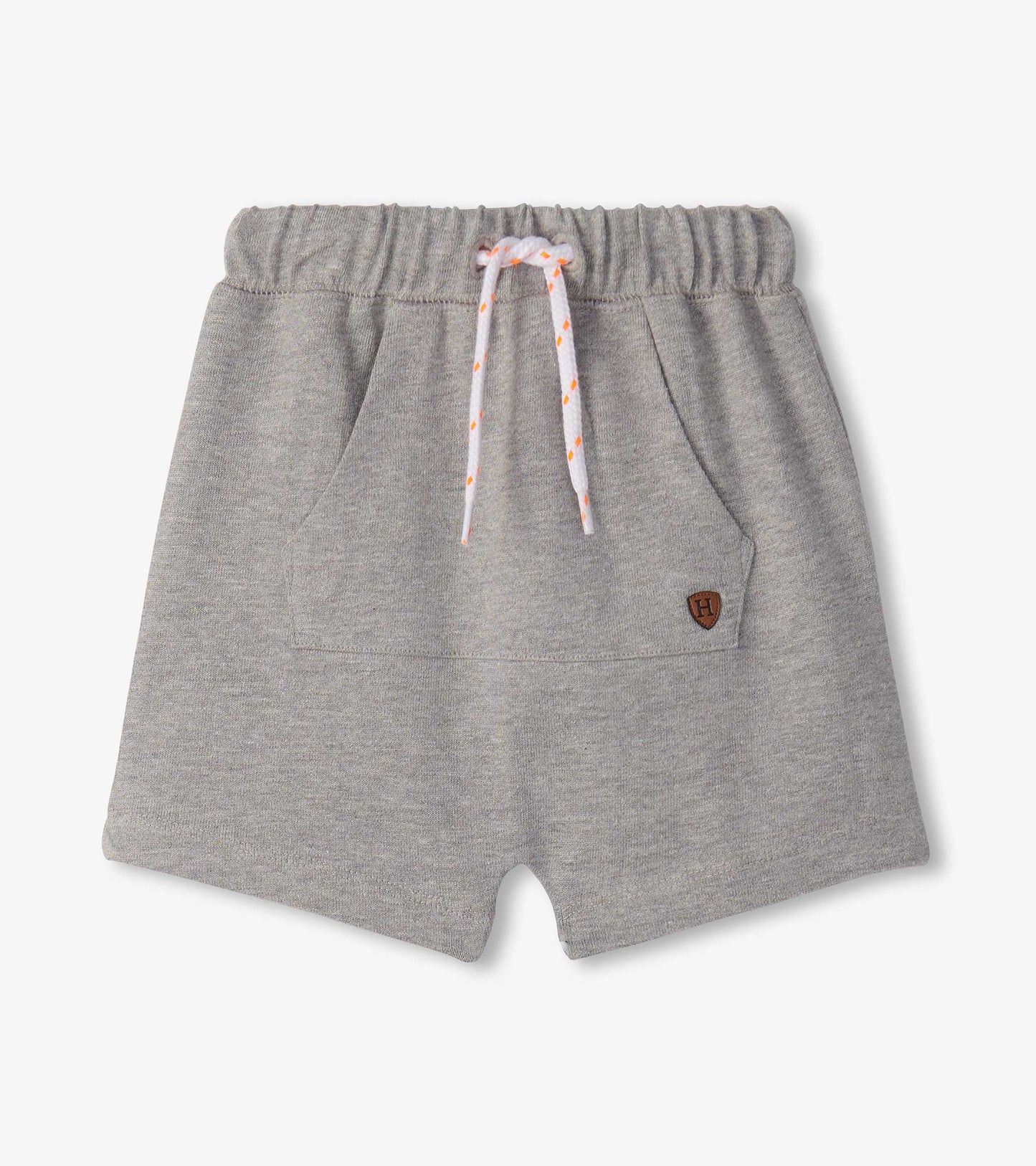 Short à poche kangourou pour bébé et bambin – Gris athlétique