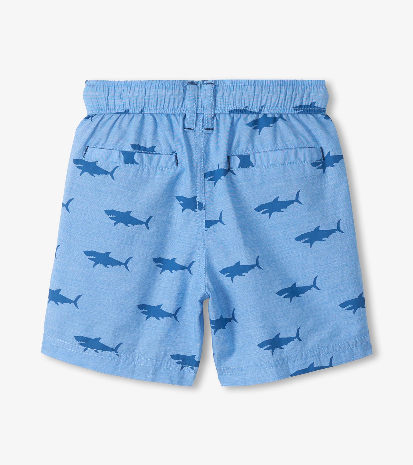 Short tissé en coton Oxford – Bébés requins
