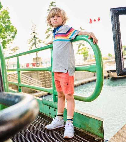 Boys Flamingo Relaxed Shorts