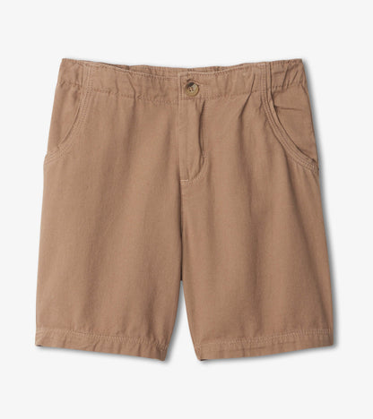 Boys Classic Khaki Twill Shorts