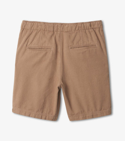 Boys Classic Khaki Twill Shorts