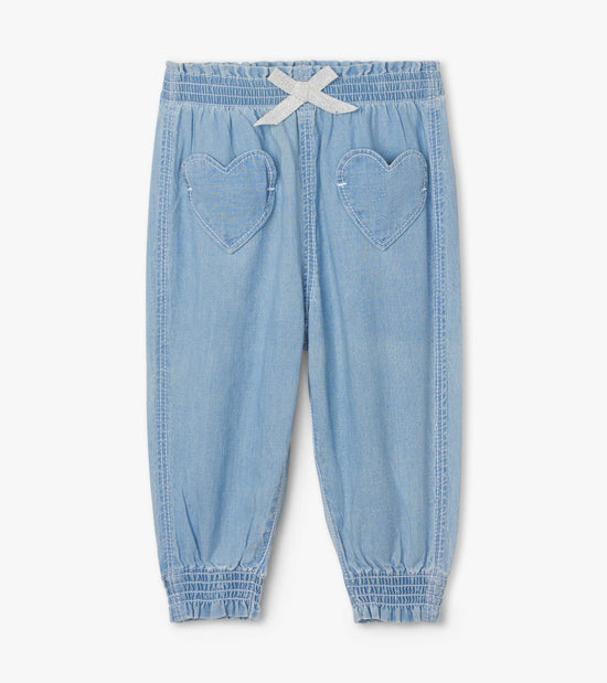 hatley Pantalon ample tout-aller pour bébé – Denim