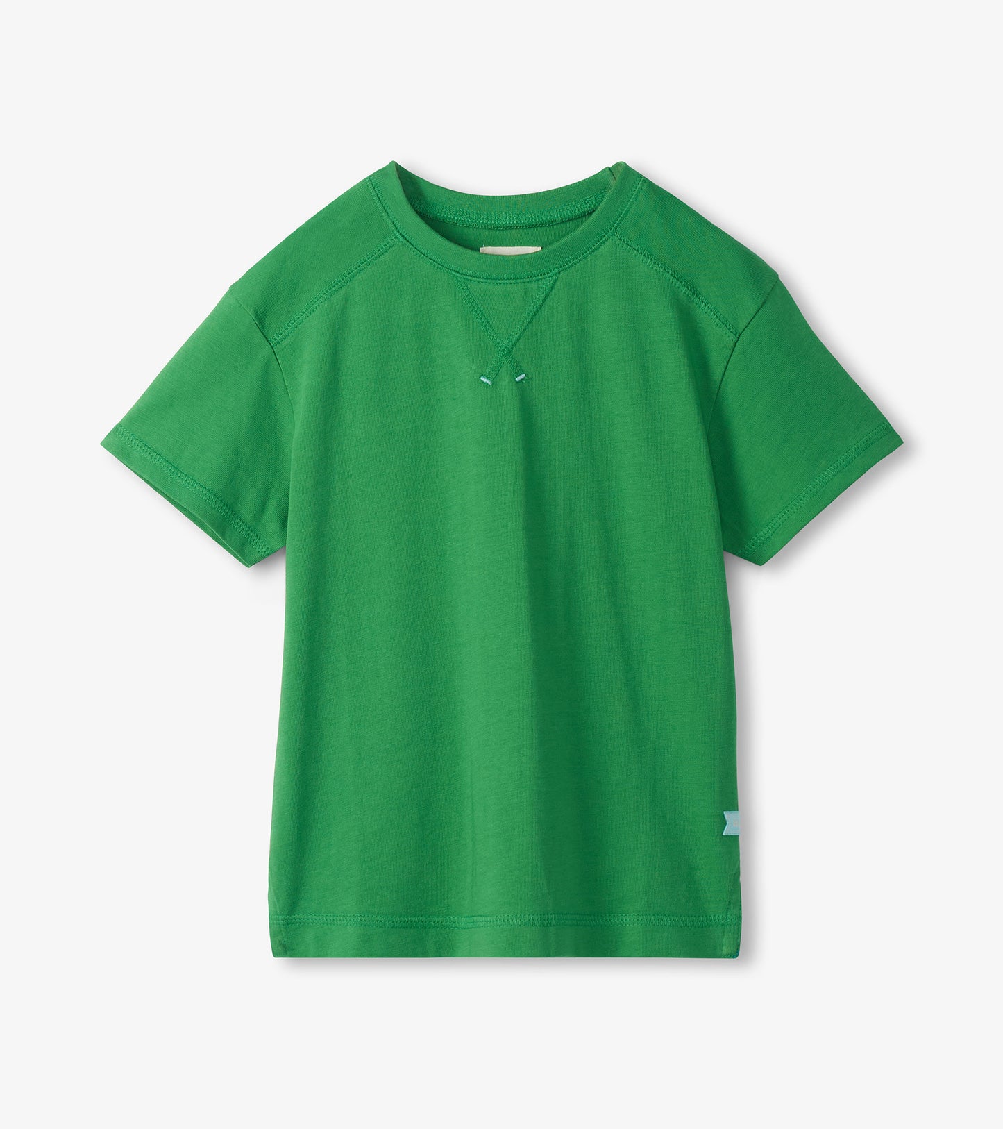 T-shirt à emmanchure basse – Vert chanceux