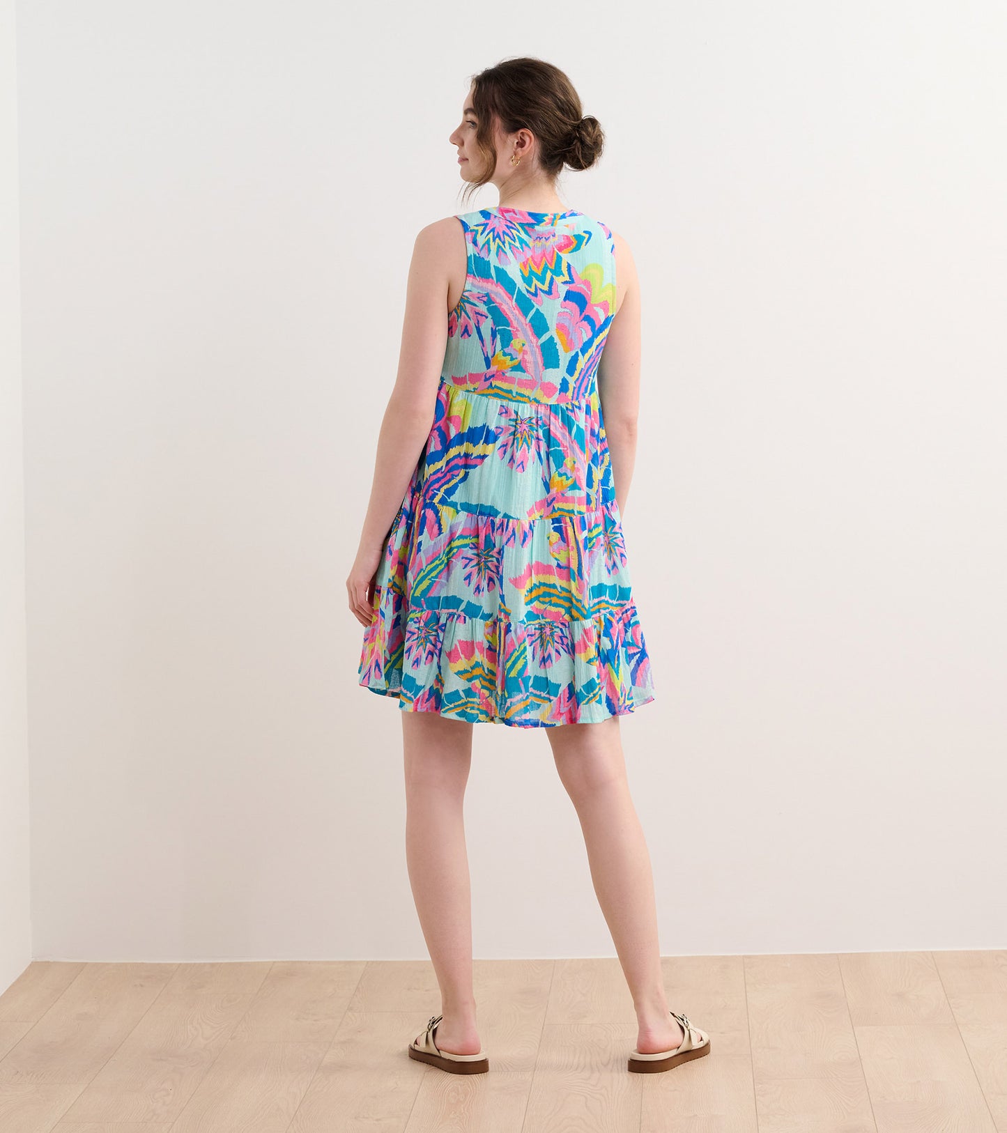 Robe Savannah – Palmiers colorés