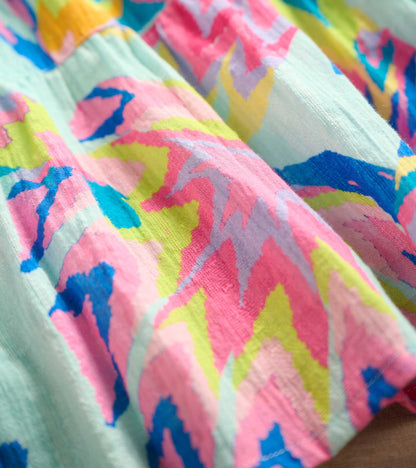 Robe Savannah – Palmiers colorés