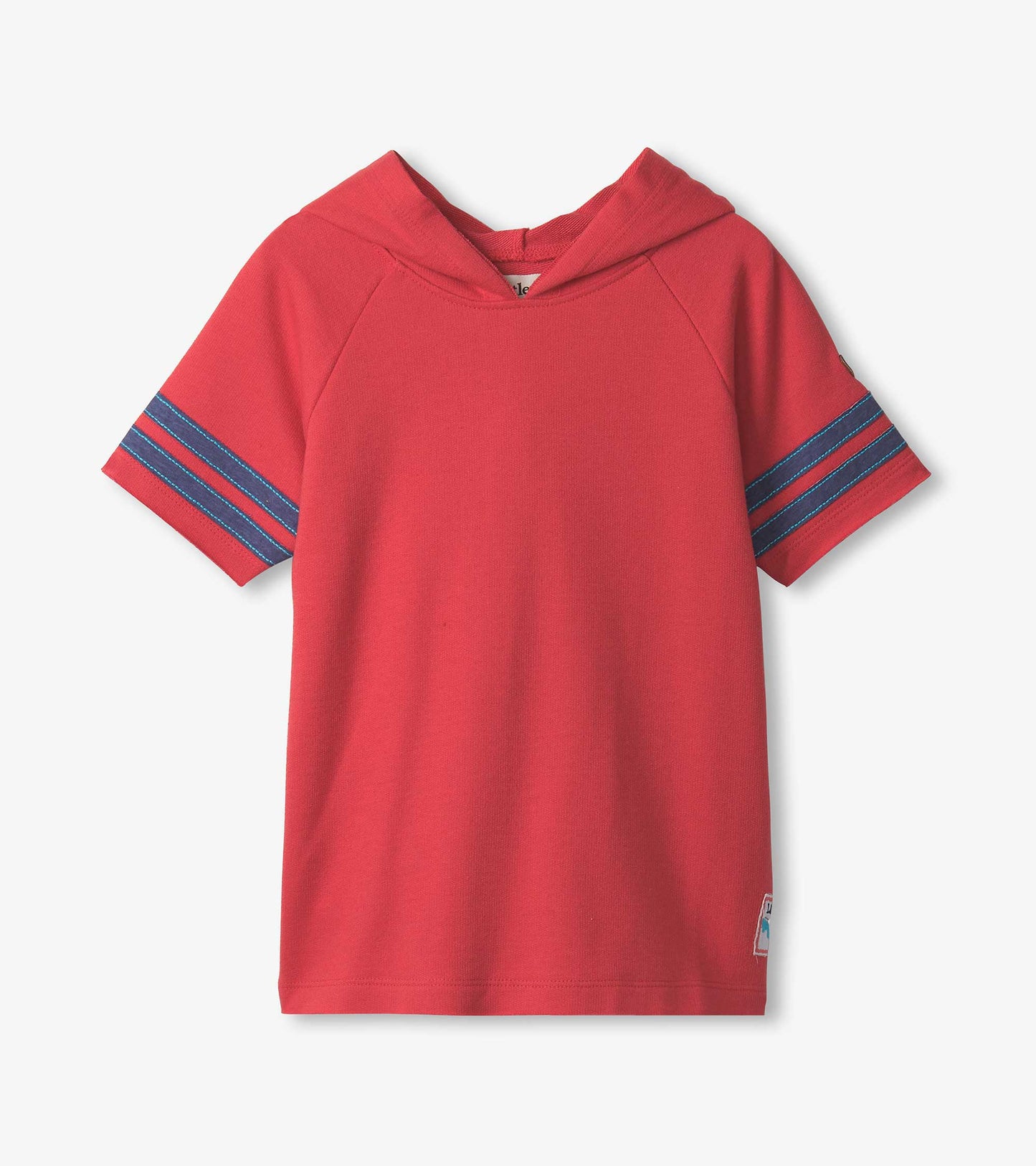 Boys Jersey Number Raglan Hoodie Tee
