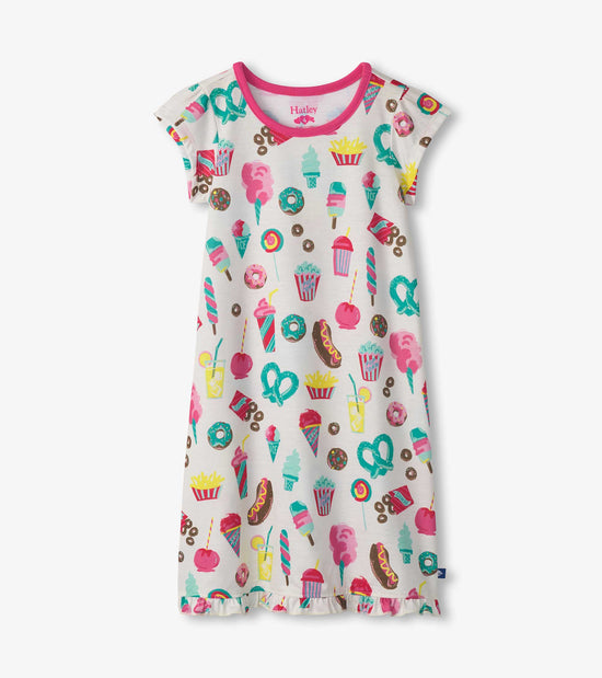 hatley Chemise de nuit à ourlet volanté – Festival des délices