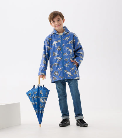 Veste de pluie à fermeture à glissière – Extinction dinos