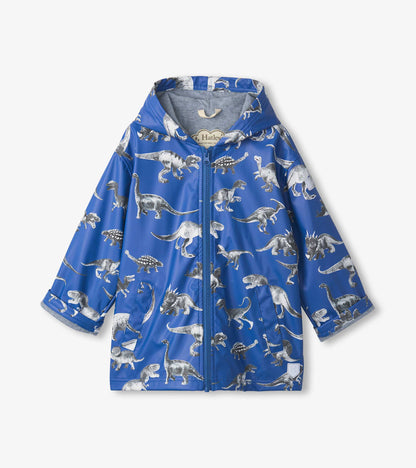 Veste de pluie à fermeture à glissière – Extinction dinos
