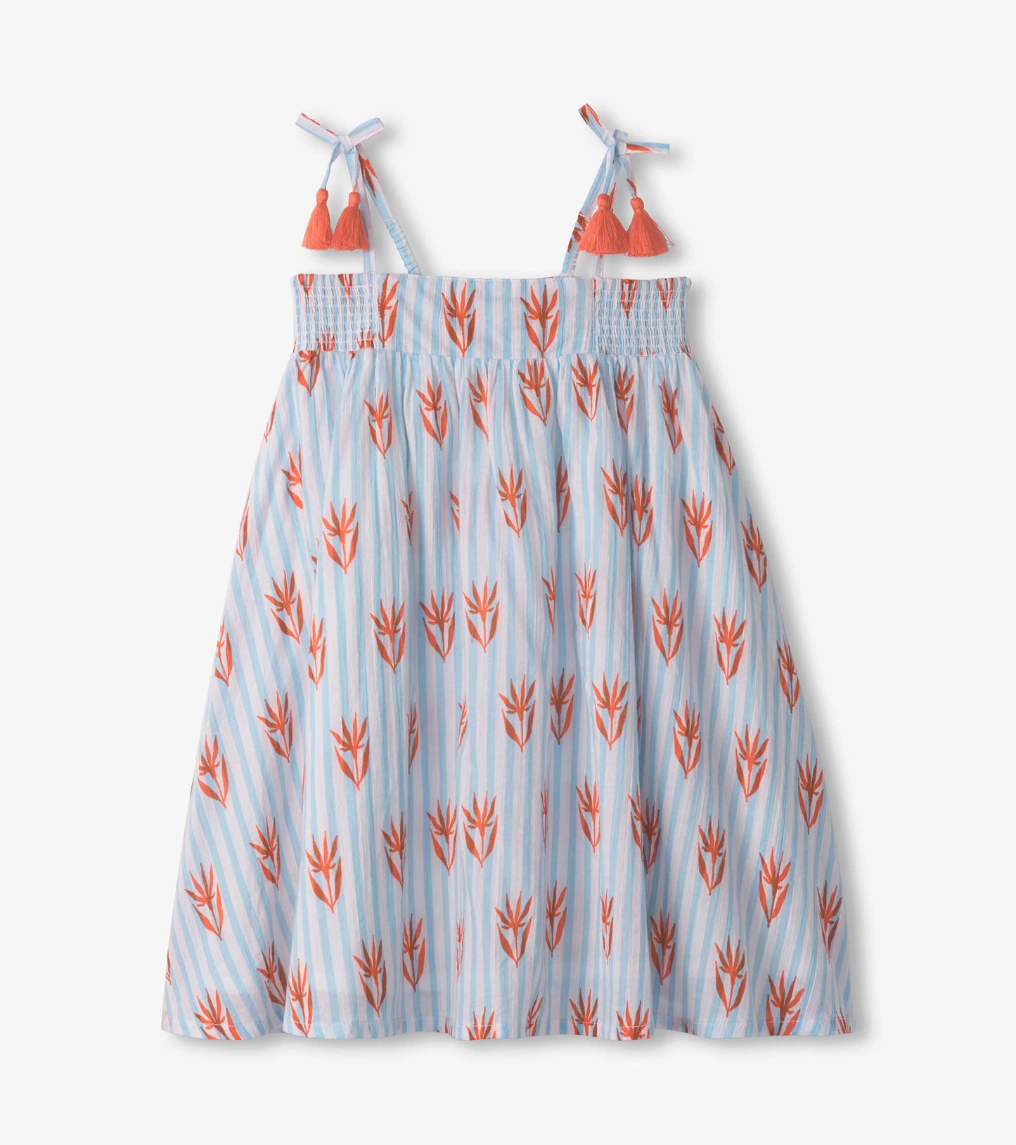 Robe évasée en gaze froissée –