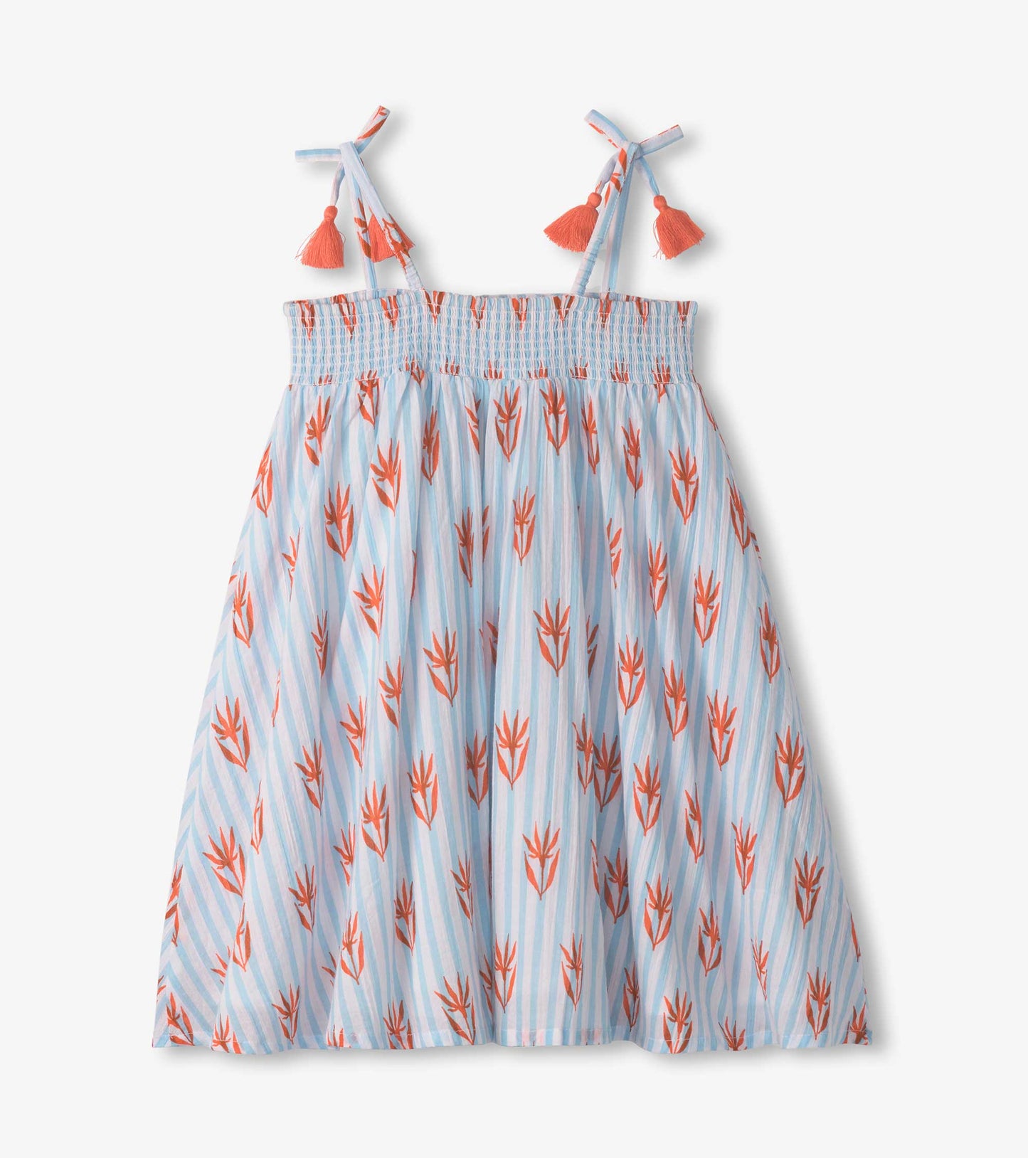 Robe évasée en gaze froissée –