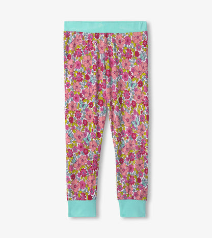 Pyjama en bambou – Fleurs stylées