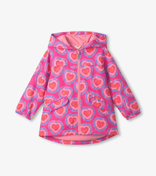 hatley Imperméable tout-aller en microfibre – Cœurs lumineux