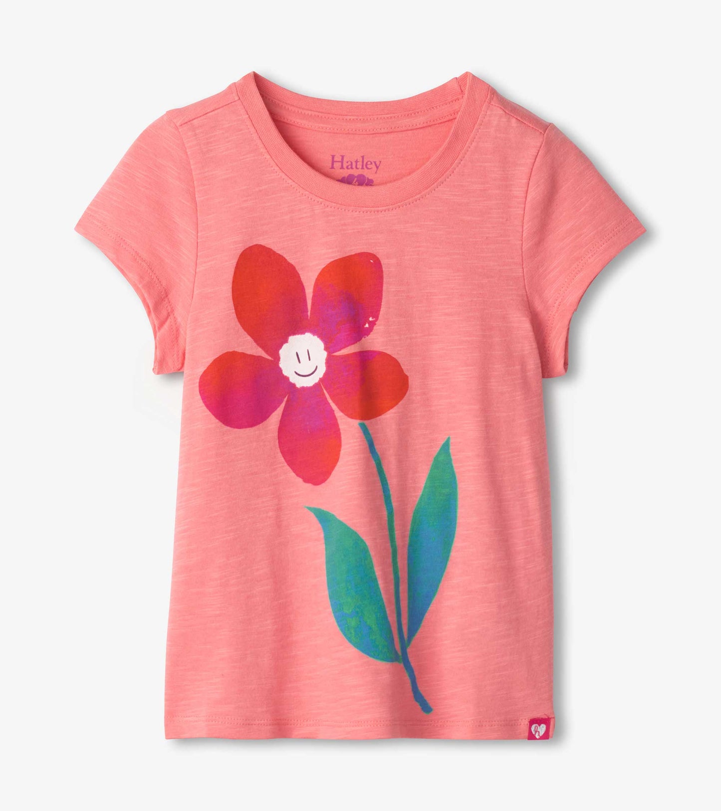 T-shirt à imprimé – Marguerite rose