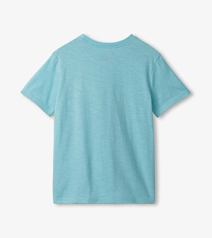 T-shirt à imprimé – Camionnette chargée de planches de surf