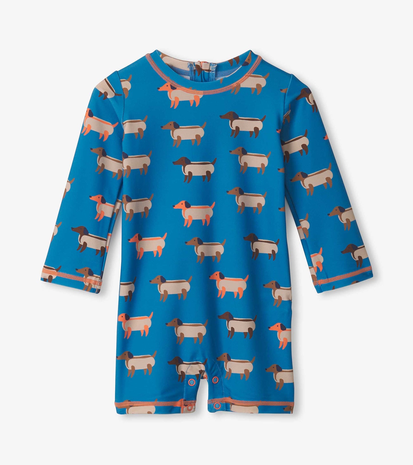 Maillot protecteur une pièce pour bébé – Chiens chauds