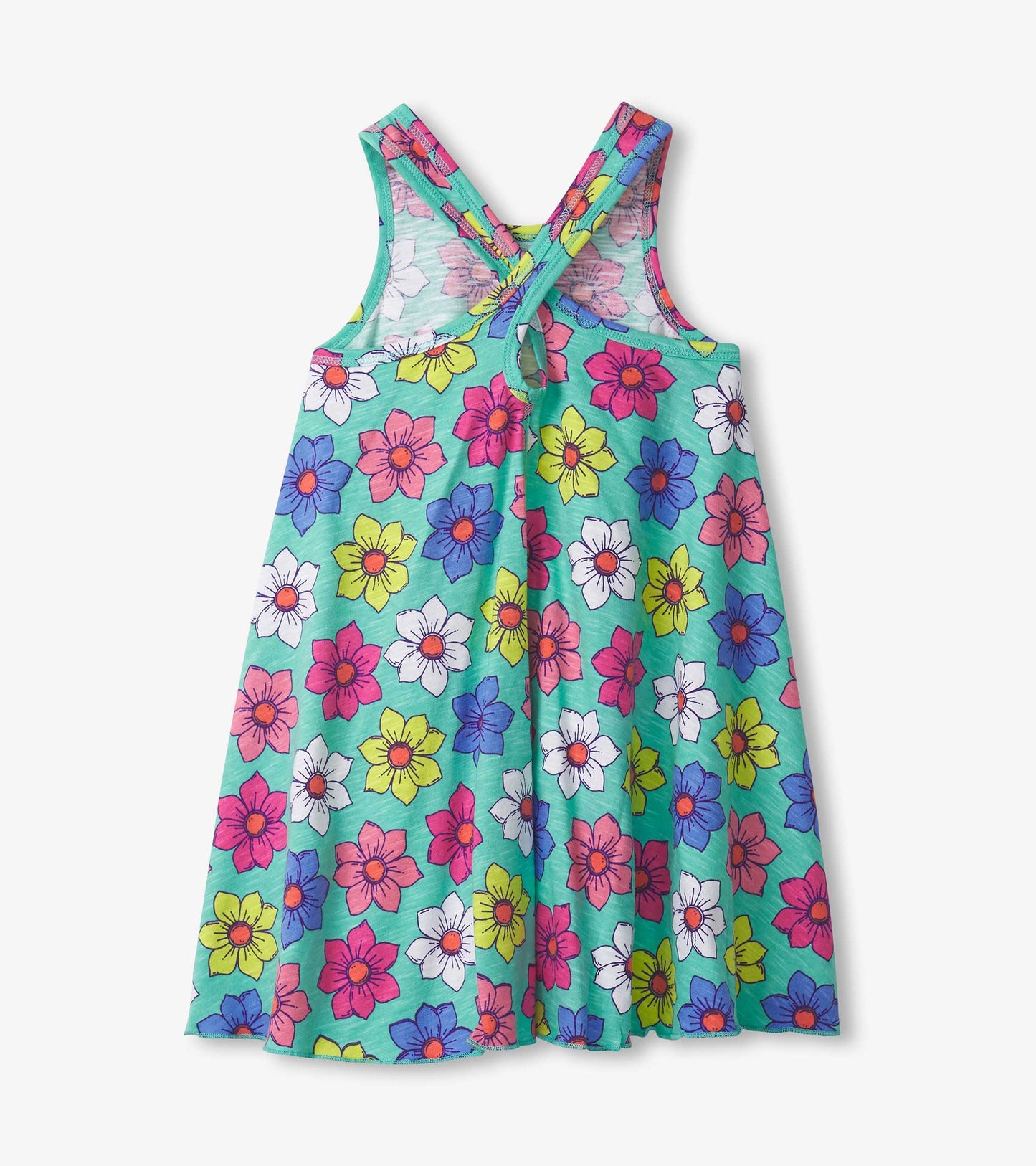 Robe trapèze – Fleurs joyeuses